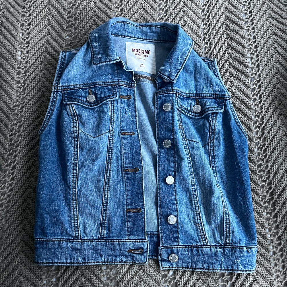 Denim vest